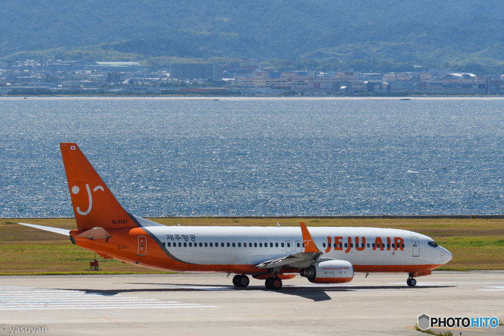 Boeing 737-8BK（チェジュ航空）