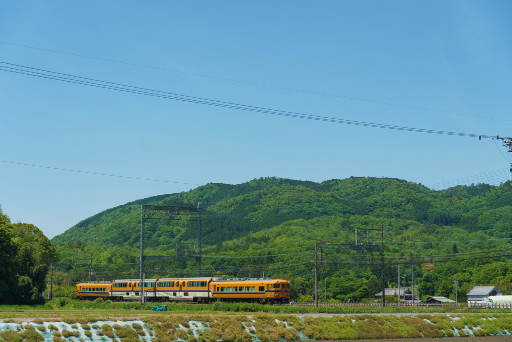 里山と近鉄特急