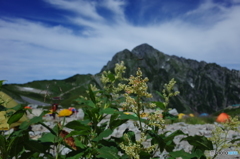 剱沢から