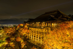 紅葉の舞台