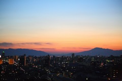 名古屋夕景