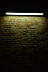light in tunnel