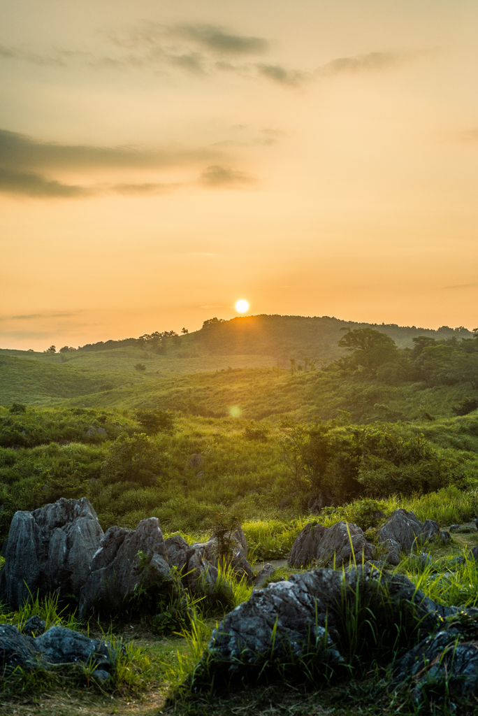 The Sun Rises with Beauty