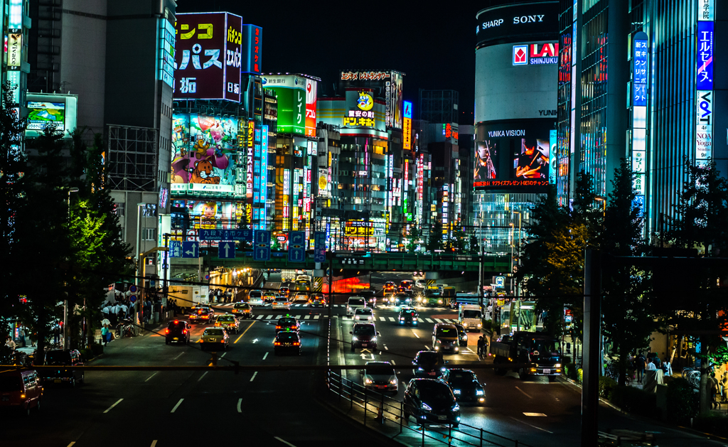 新宿大都会図