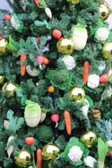 野菜のクリスマスツリー　2