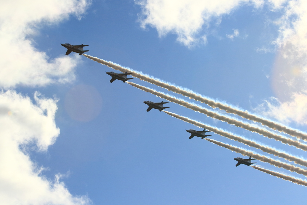久しぶりにブルーインパルス　3
