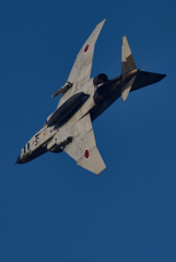 Ｆ-4の背面が夕日にあたり美しい！