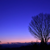 菊池平野の夕景1