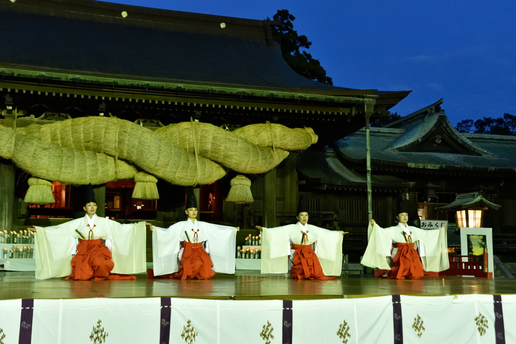 夕日の舞