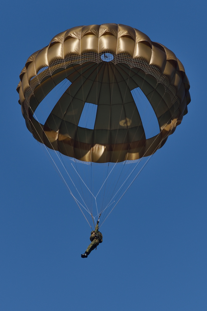 空挺降下がすばらしい！