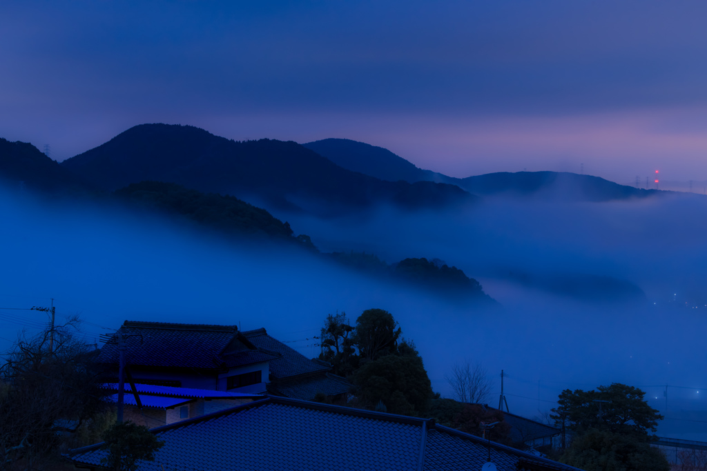 原風景が冬雲海に。。。