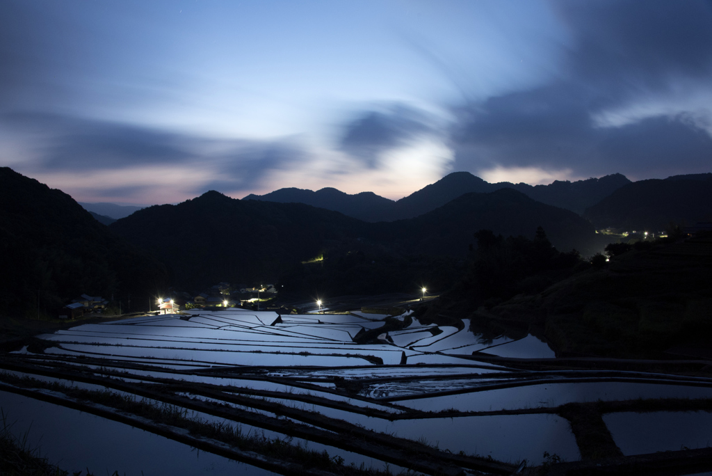 夜明けの静寂さ