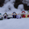 雪の中を七福神がやって来る！
