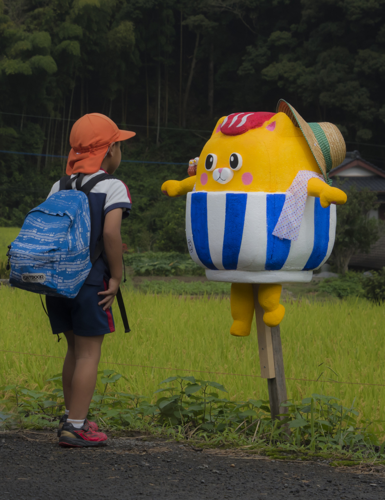 にらめっこ
