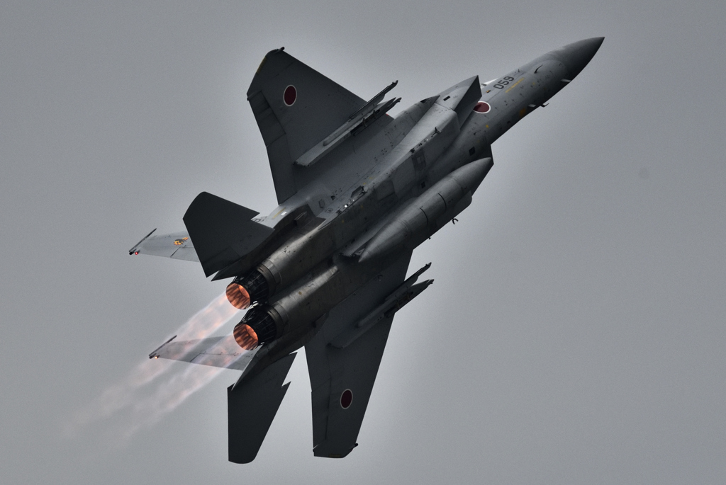 エアフェスタ当日のF-15