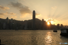 夕日＠香港