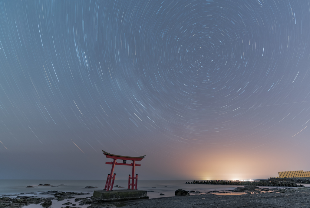 神社と北極点