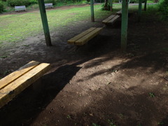 公園と影