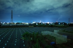 自宅からの夜景