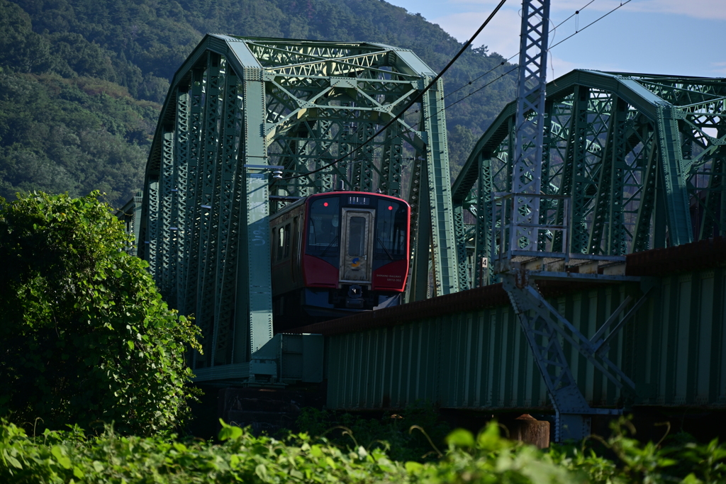 電車。