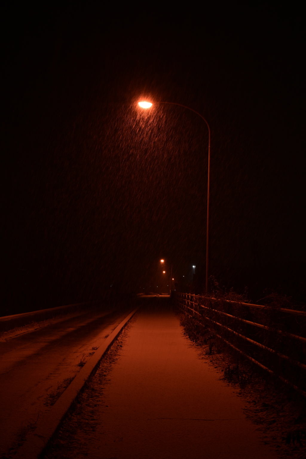 雪。