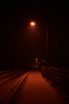 雪。