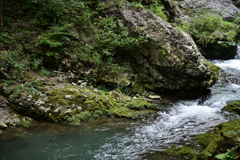 とある川辺。