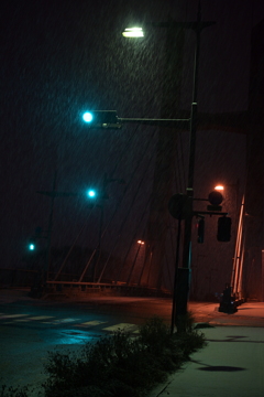 雪。