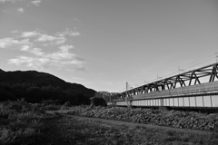 鉄橋。