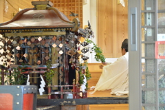 地元神社の夏祭り