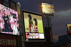 コボスタ宮城電光掲示板３