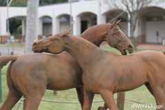 馬のモニュメント