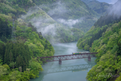 山峡の鉄路