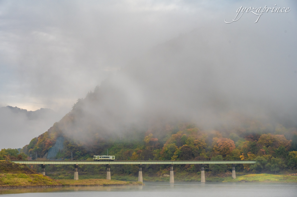 霧の北上線