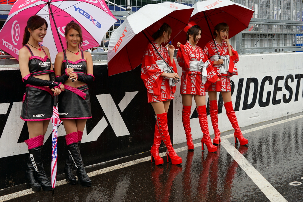 初めてのレースクィーン撮影！