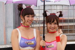 初めてのレースクィーン撮影！