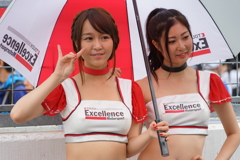初めてのレースクィーン撮影