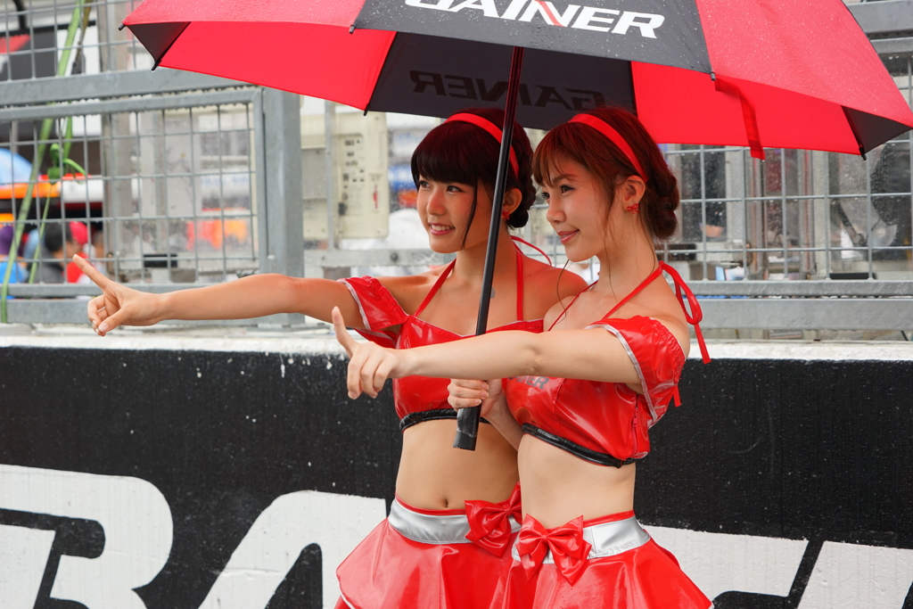 初めてのレースクィーン撮影！