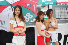 初めてのレースクィーン撮影