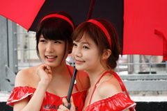 初めてのレースクィーン撮影！