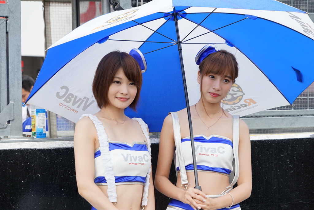 初めてのレースクィーン撮影！