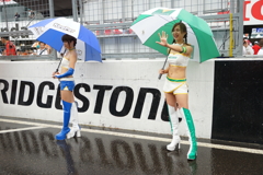 初めてのレースクィーン撮影
