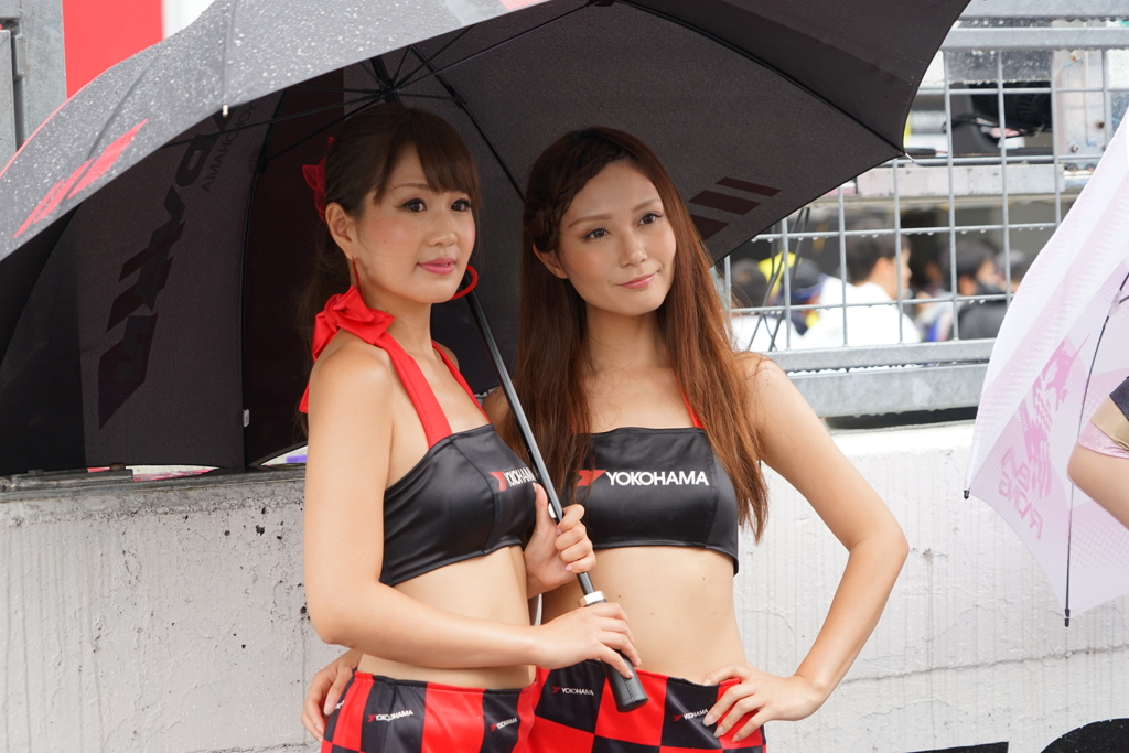 初めてのレースクィーン撮影