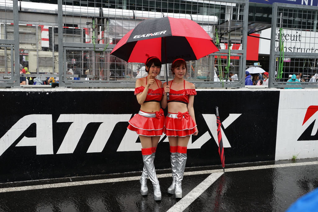 初めてのレースクィーン撮影！