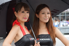 初めてのレースクィーン撮影