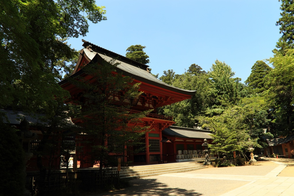 香取神宮にて