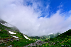 立山三山_夏山を行く