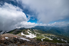 山頂からの風景_剣ヶ峰より