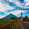 西大山駅にて_日本最南端の駅