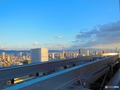 西日射す